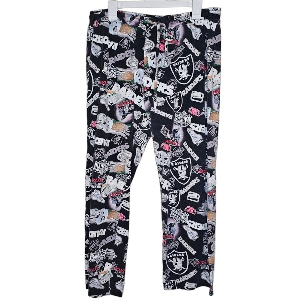 Vintage NFL Oakland Raiders Pajama Pants Size XL
